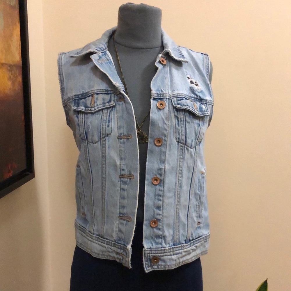 Prelove Denim Vest
